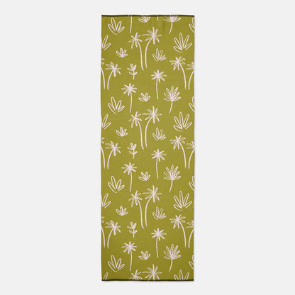 Yoga Mat Towel - Green Palmera