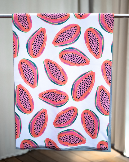 Yoga Mat Towel - Papaya Sunrise