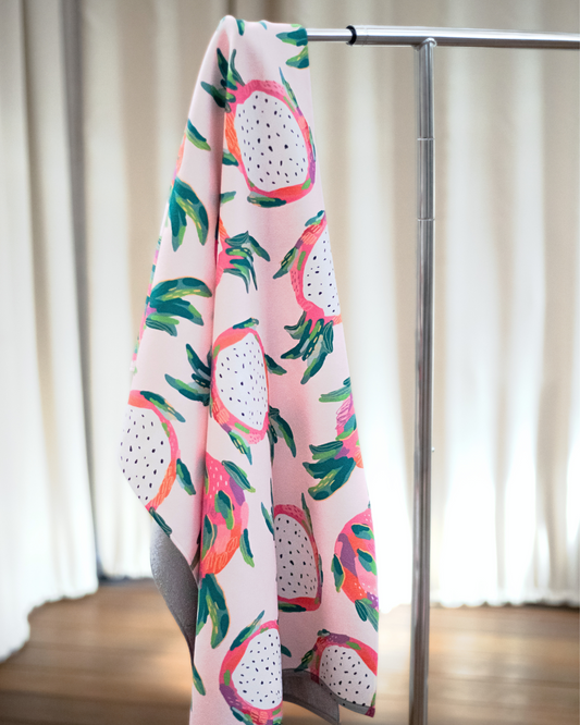 Yoga Mat Towel - Dragon Fruit Bliss